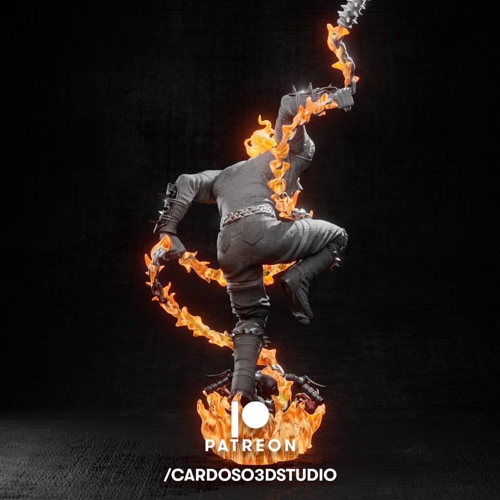 P站图纸印象馆 Cardoso 漫威 神奇四侠 恶灵骑士 Cardoso 漫威 神奇四侠 恶灵骑士