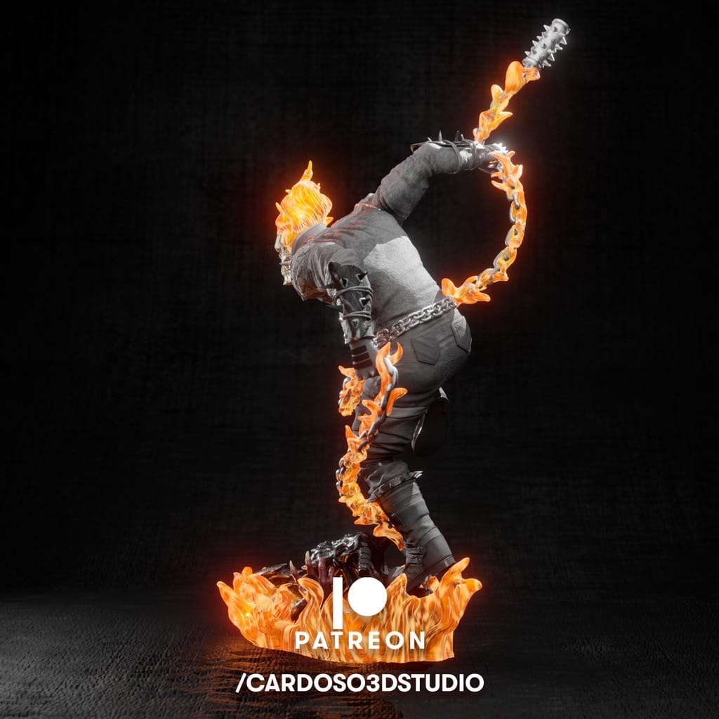 P站图纸印象馆 Cardoso 漫威 神奇四侠 恶灵骑士 Cardoso 漫威 神奇四侠 恶灵骑士