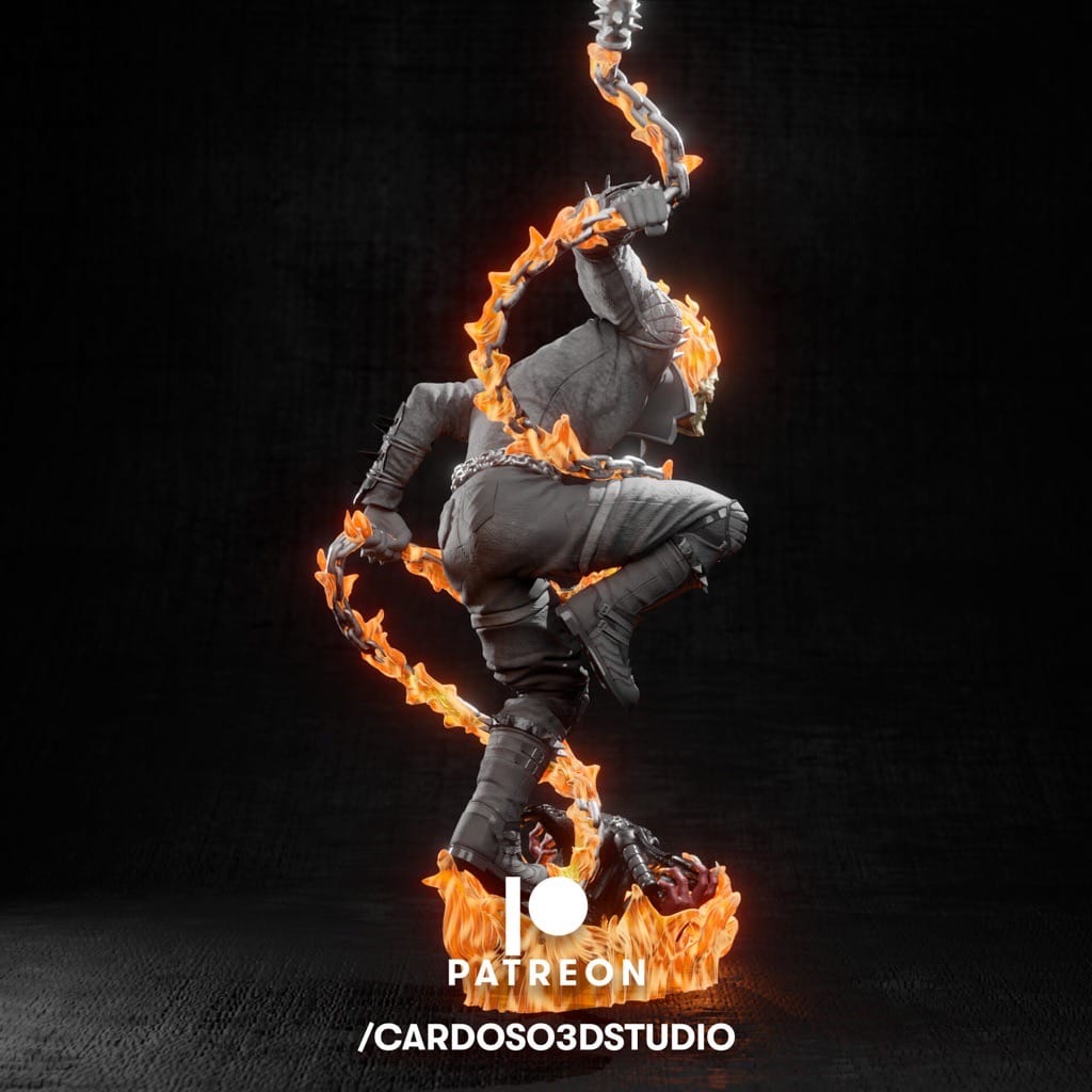 P站图纸印象馆 Cardoso 漫威 神奇四侠 恶灵骑士 Cardoso 漫威 神奇四侠 恶灵骑士