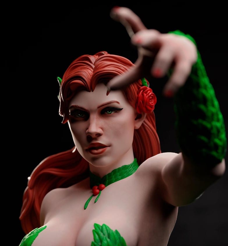 P站图纸印象馆 Cardoso DC漫画 蝙蝠侠 毒藤女 Cardoso DC漫画 蝙蝠侠 毒藤女