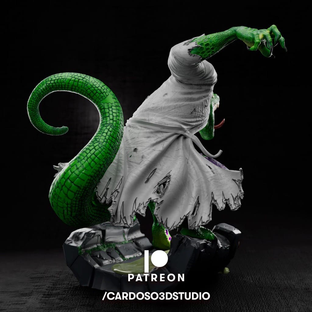 P站图纸印象馆 Cardoso 漫威 蜘蛛侠 蜥蜴教授 Cardoso 漫威 蜘蛛侠 蜥蜴教授