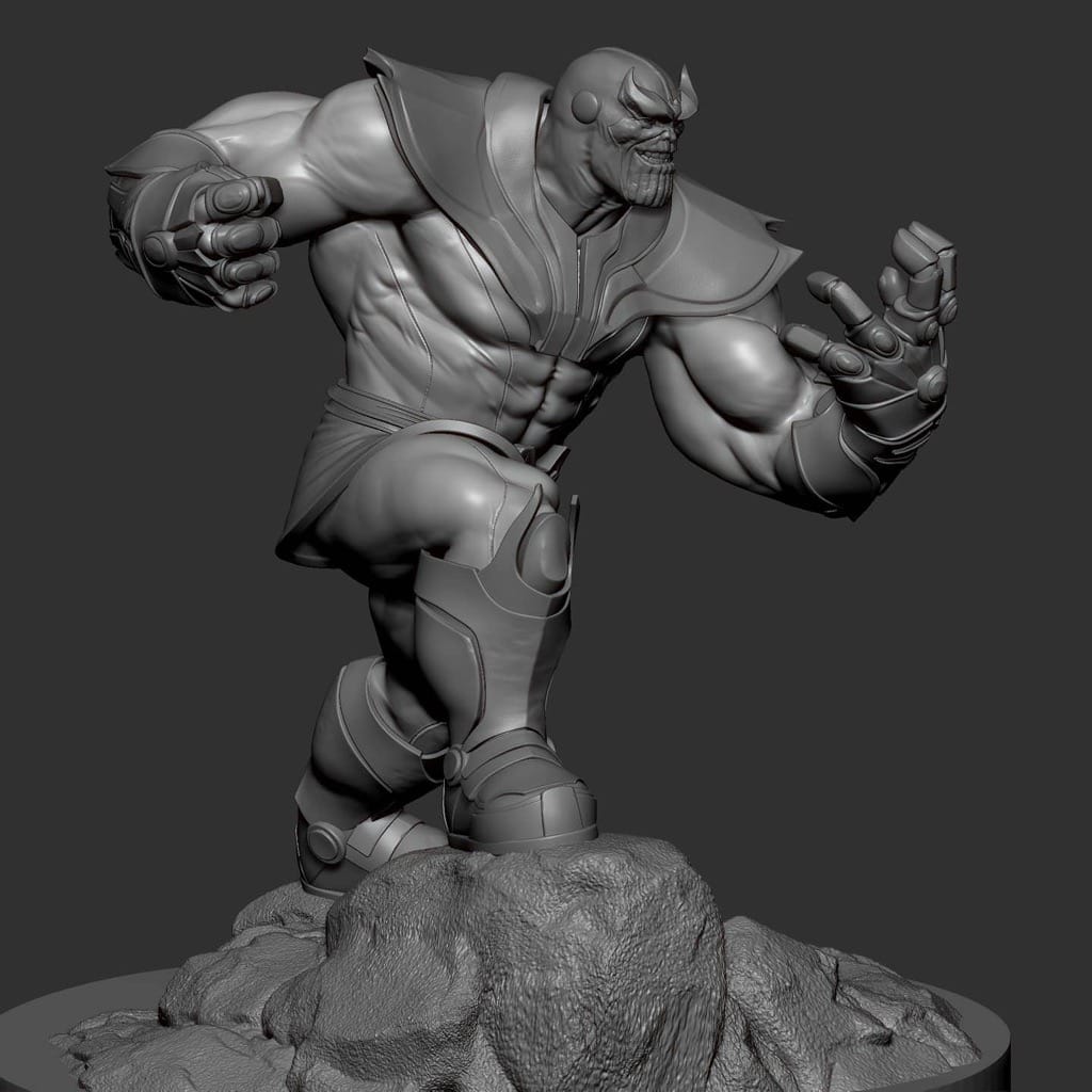 P站图纸印象馆 Cardoso 漫威 复仇者联盟 灭霸 Cardoso 漫威 复仇者联盟 灭霸