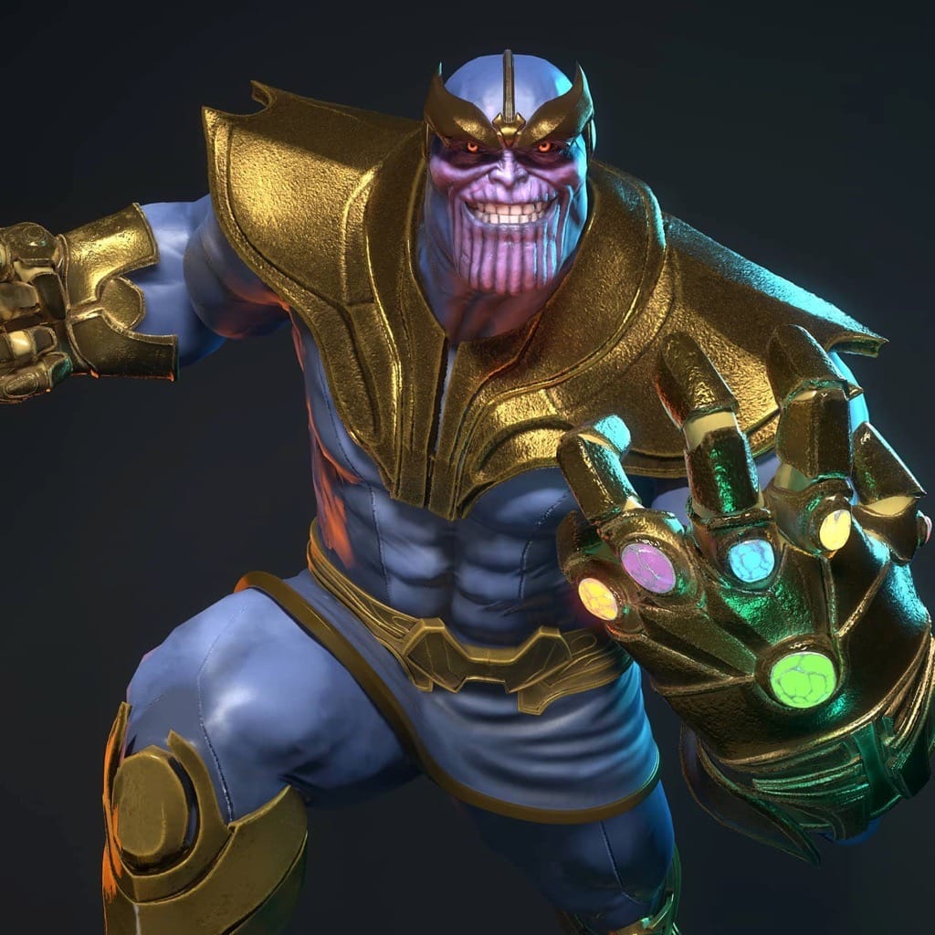 P站图纸印象馆 Cardoso 漫威 复仇者联盟 灭霸 Cardoso 漫威 复仇者联盟 灭霸