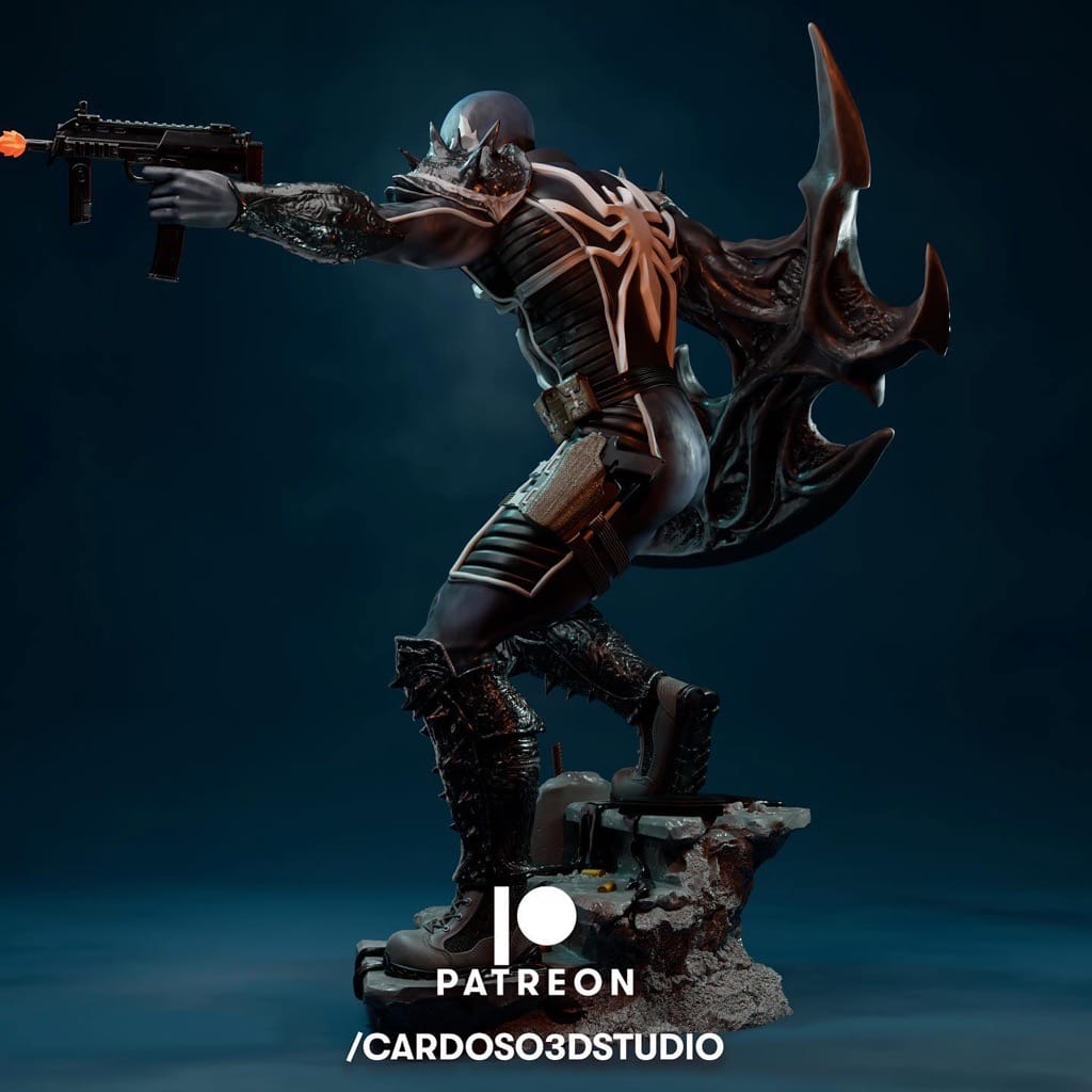 P站图纸印象馆 Cardoso 漫威 毒液 毒液特工 Cardoso 漫威 毒液 毒液特工