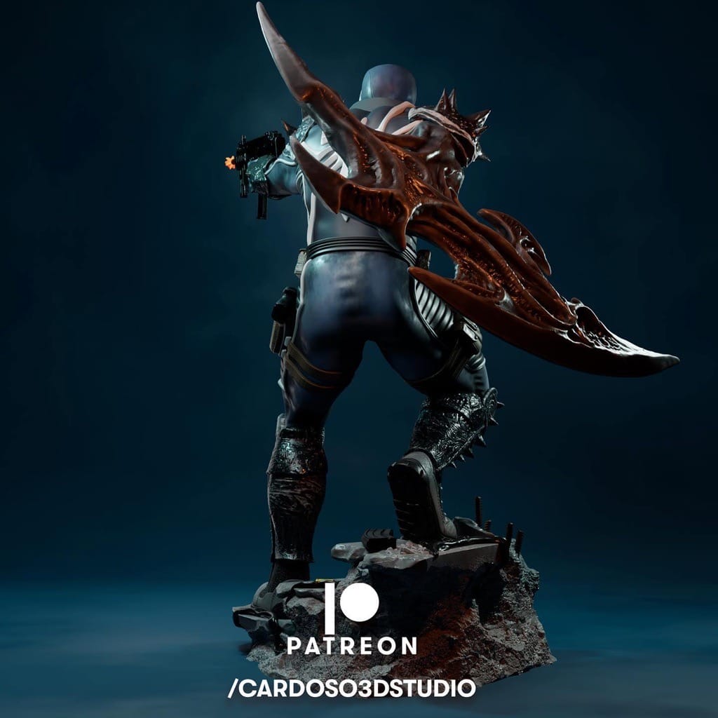 P站图纸印象馆 Cardoso 漫威 毒液 毒液特工 Cardoso 漫威 毒液 毒液特工