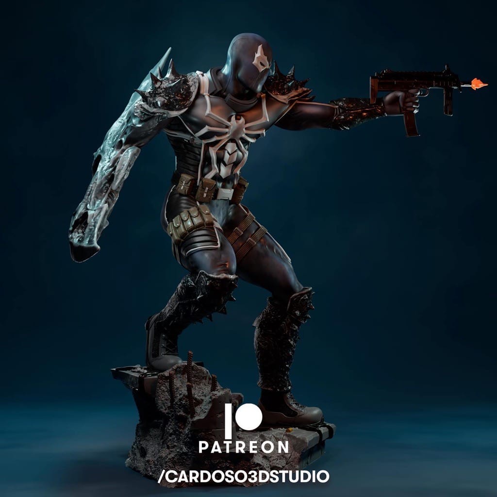 P站图纸印象馆 Cardoso 漫威 毒液 毒液特工 Cardoso 漫威 毒液 毒液特工