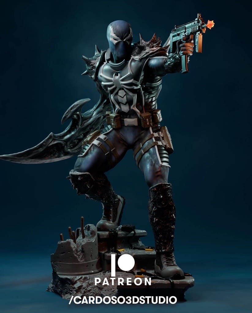 P站图纸印象馆 Cardoso 漫威 毒液 毒液特工 Cardoso 漫威 毒液 毒液特工