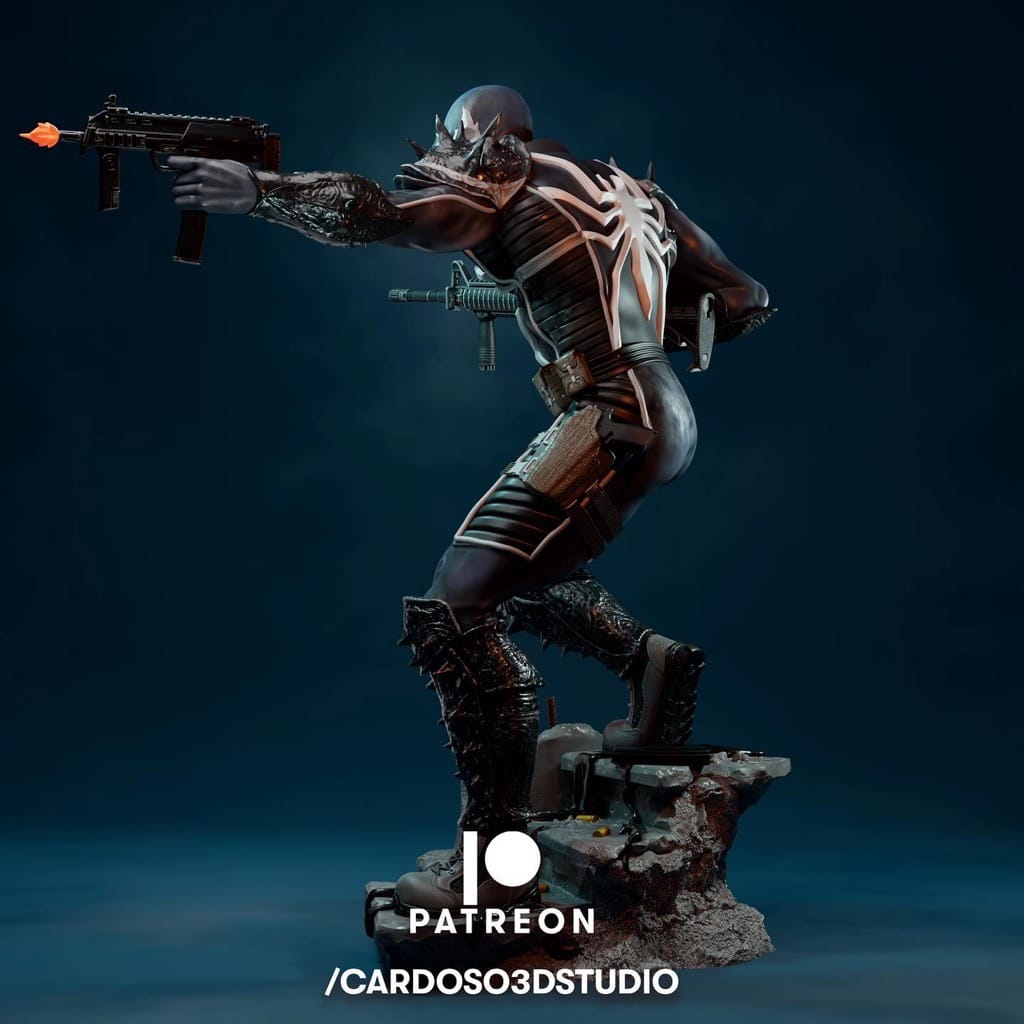 P站图纸印象馆 Cardoso 漫威 毒液 毒液特工 Cardoso 漫威 毒液 毒液特工