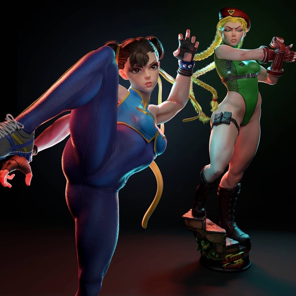 P站图纸印象馆 Cardoso 街头霸王 春丽和嘉米 Cardoso 街头霸王 春丽和嘉米