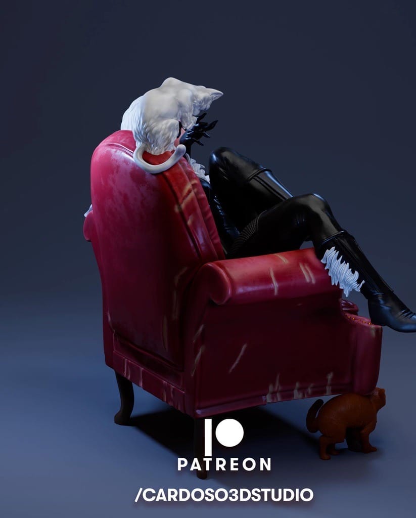 P站图纸印象馆 Cardoso 漫威 蜘蛛侠 黑猫 Cardoso 漫威 蜘蛛侠 黑猫