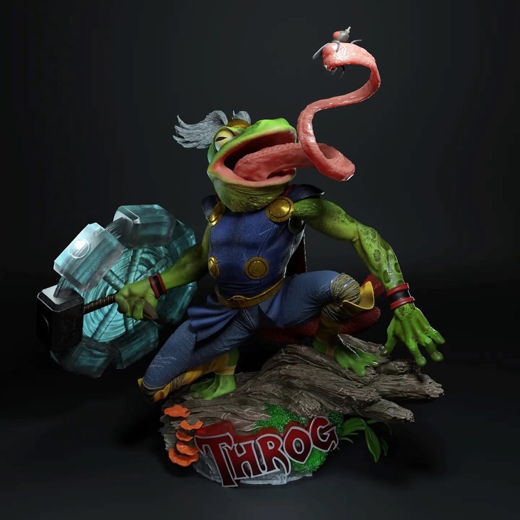 P站图纸印象馆 Cardoso 漫威 雷霆之蛙 Cardoso 漫威 雷霆之蛙