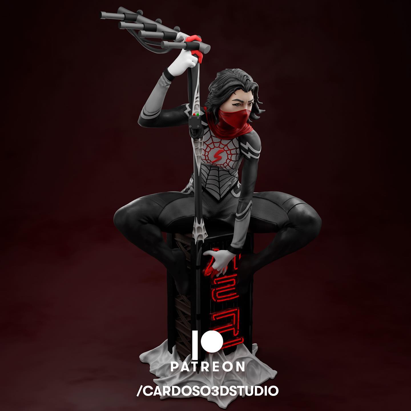 P站图纸印象馆 Cardoso 漫威 蜘蛛侠 蛛丝 Cardoso 漫威 蜘蛛侠 蛛丝