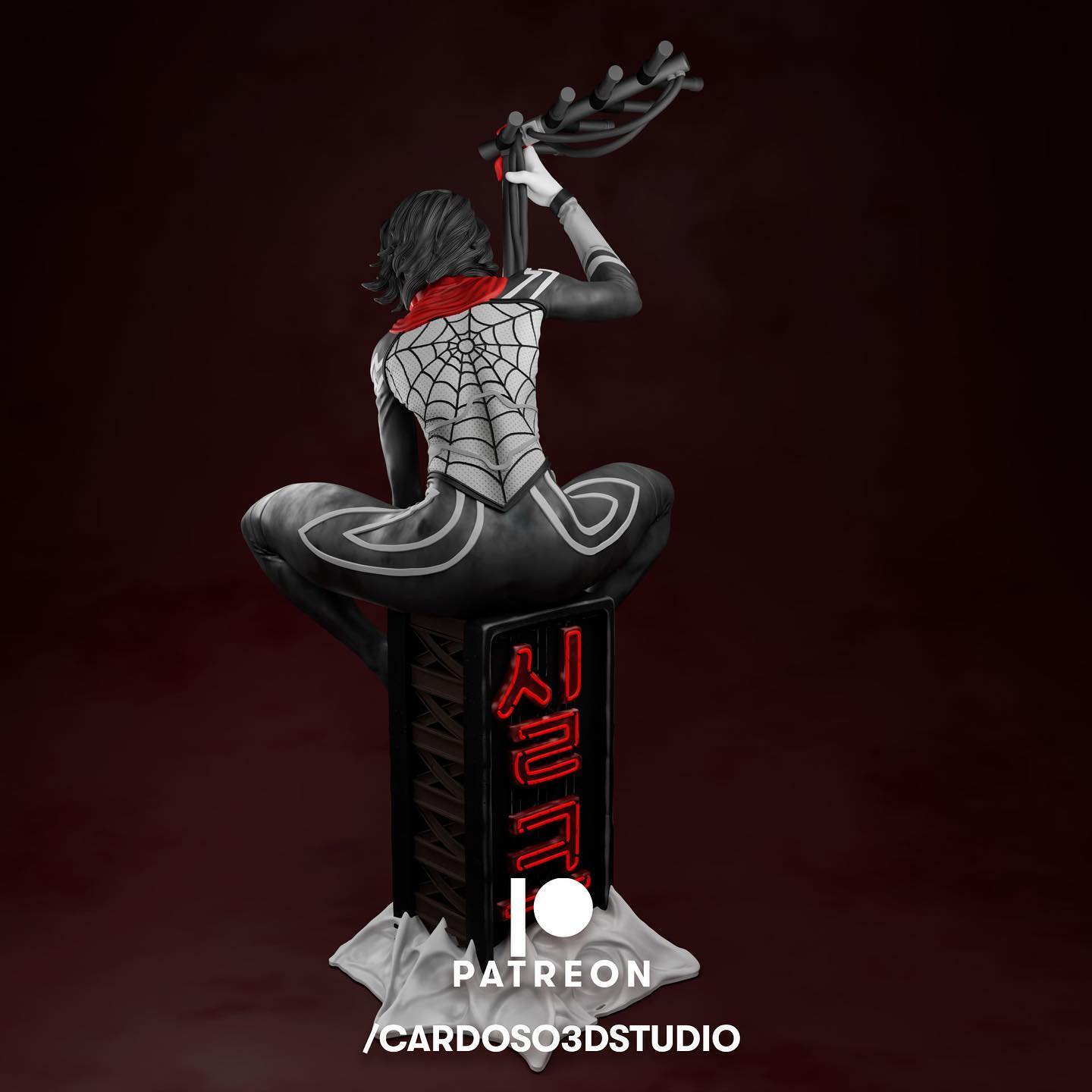 P站图纸印象馆 Cardoso 漫威 蜘蛛侠 蛛丝 Cardoso 漫威 蜘蛛侠 蛛丝