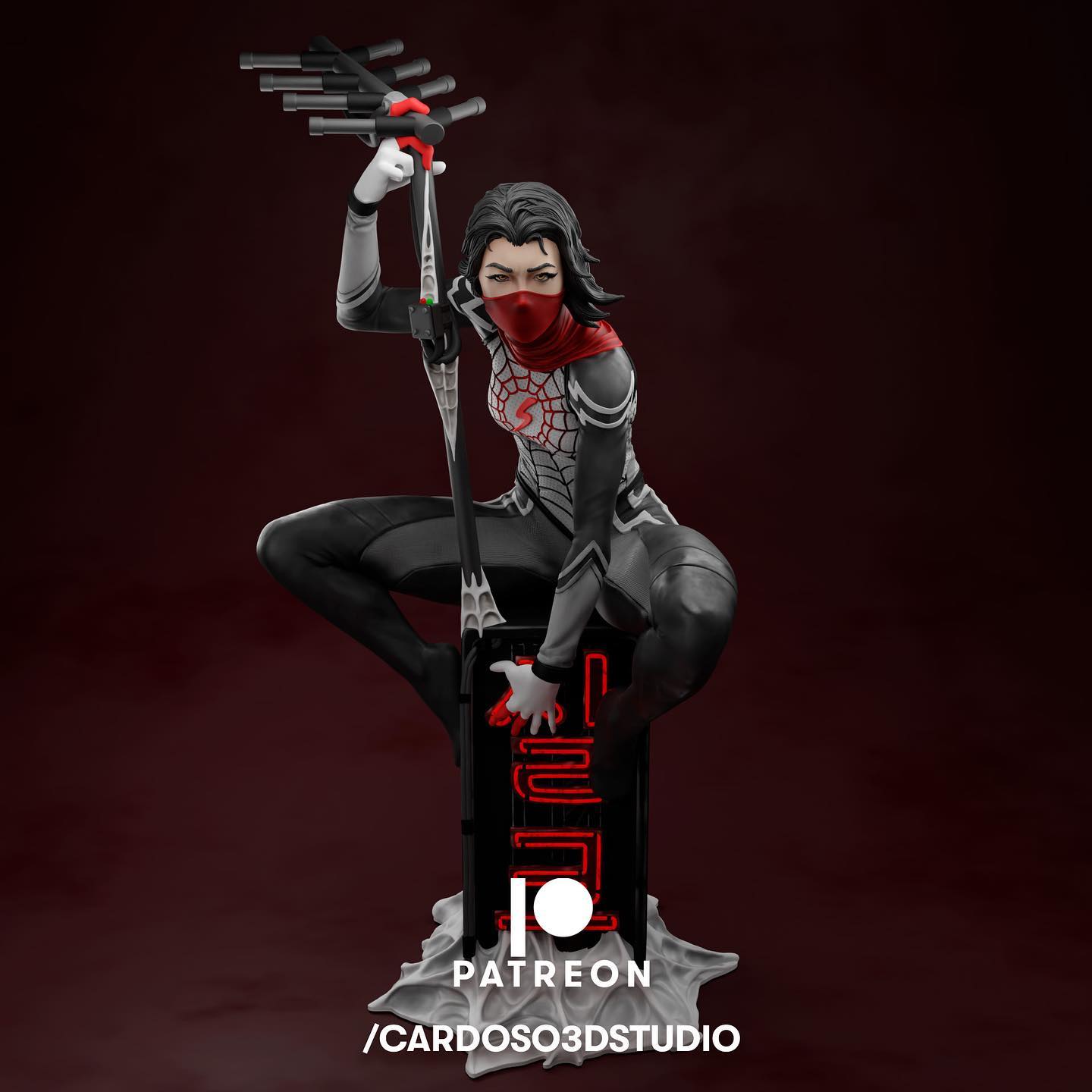 P站图纸印象馆 Cardoso 漫威 蜘蛛侠 蛛丝 Cardoso 漫威 蜘蛛侠 蛛丝