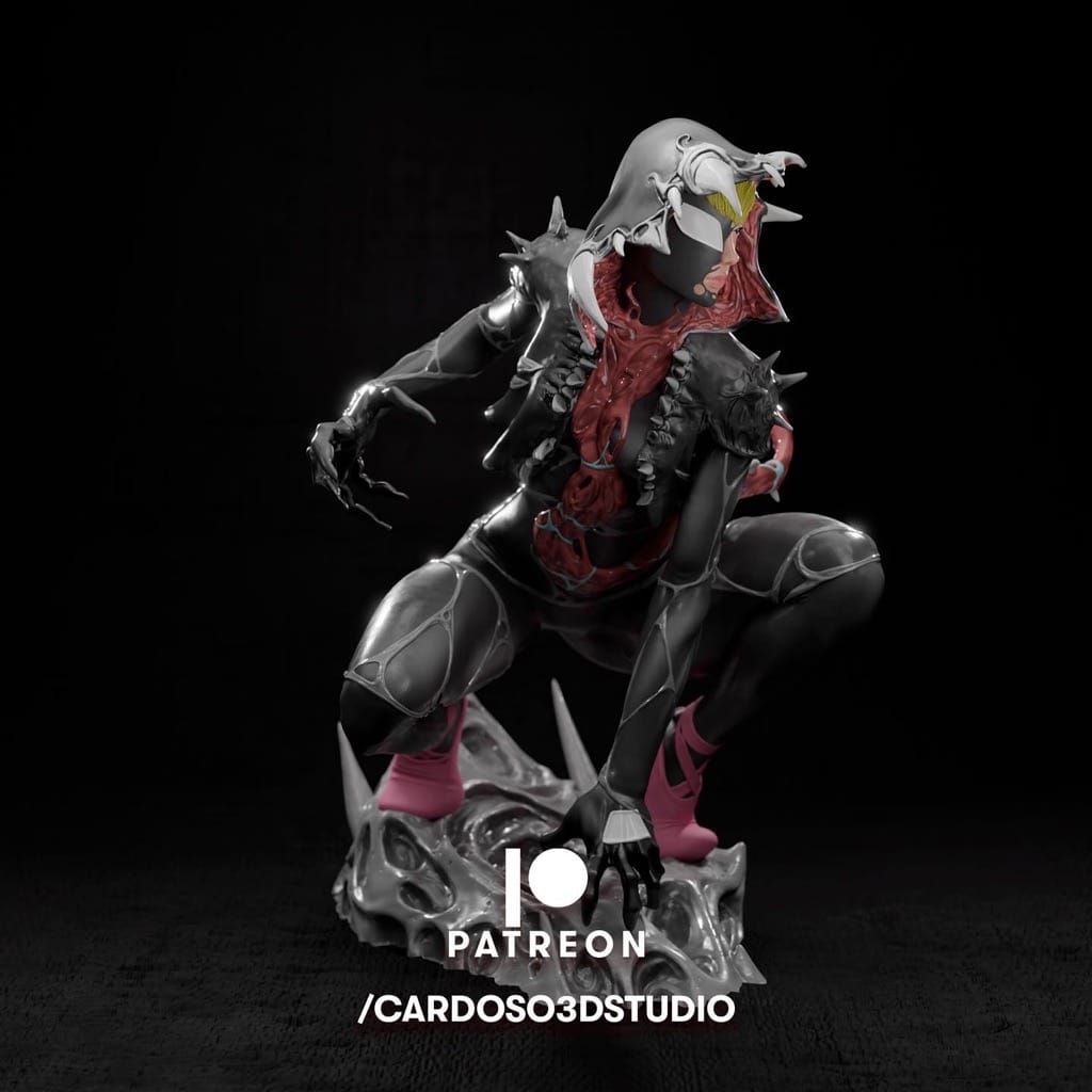 P站图纸印象馆 Cardoso 漫威 黑蜘蛛 格温 Cardoso 漫威 黑蜘蛛 格温