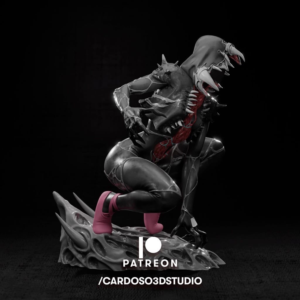 P站图纸印象馆 Cardoso 漫威 黑蜘蛛 格温 Cardoso 漫威 黑蜘蛛 格温