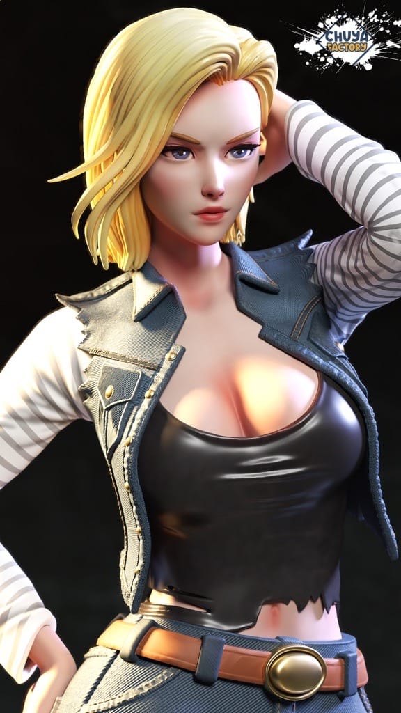 P站图纸印象馆 Chuya Factory 龙珠 人造人18号 Chuya Factory 龙珠 人造人18号