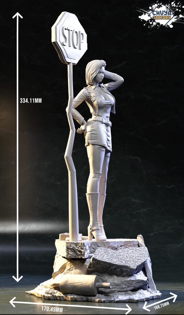 P站图纸印象馆 Chuya Factory 龙珠 人造人18号 Chuya Factory 龙珠 人造人18号