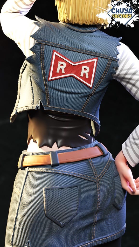 P站图纸印象馆 Chuya Factory 龙珠 人造人18号 Chuya Factory 龙珠 人造人18号