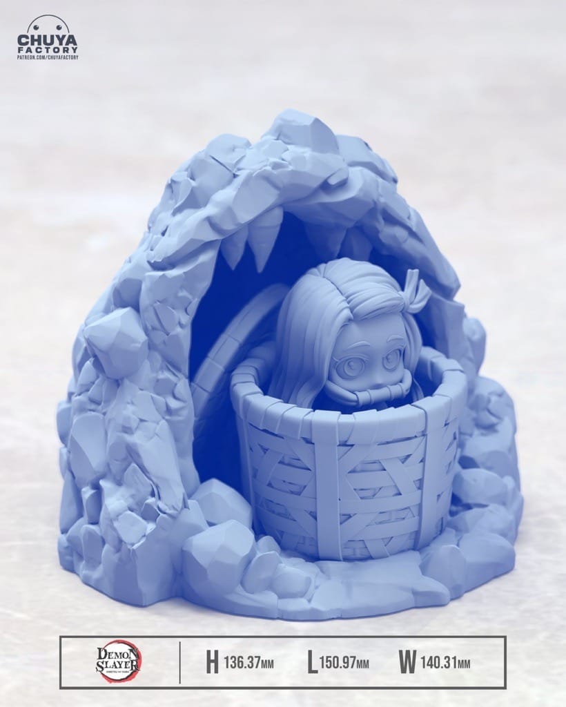 P站图纸印象馆 Chuya Factory 鬼灭之刃 小可爱祢豆子 Chuya Factory 鬼灭之刃 小可爱祢豆子