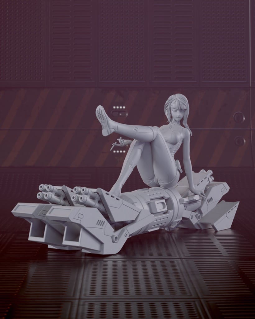 P站图纸印象馆 Chuya Factory 边缘行者 露西 Chuya Factory 边缘行者 露西