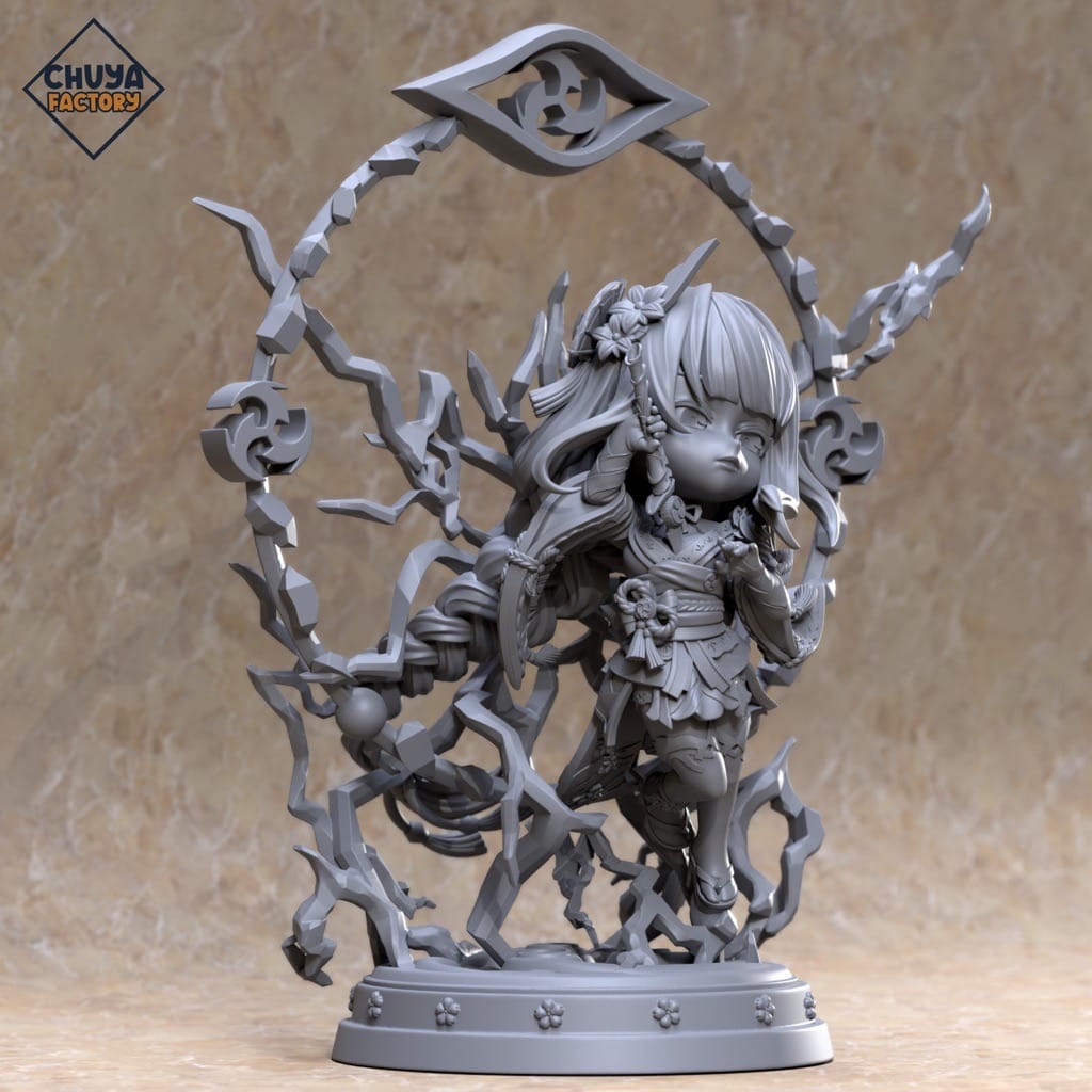 P站图纸印象馆 Chuya Factory 原神 雷电将军 Chuya Factory 原神 雷电将军