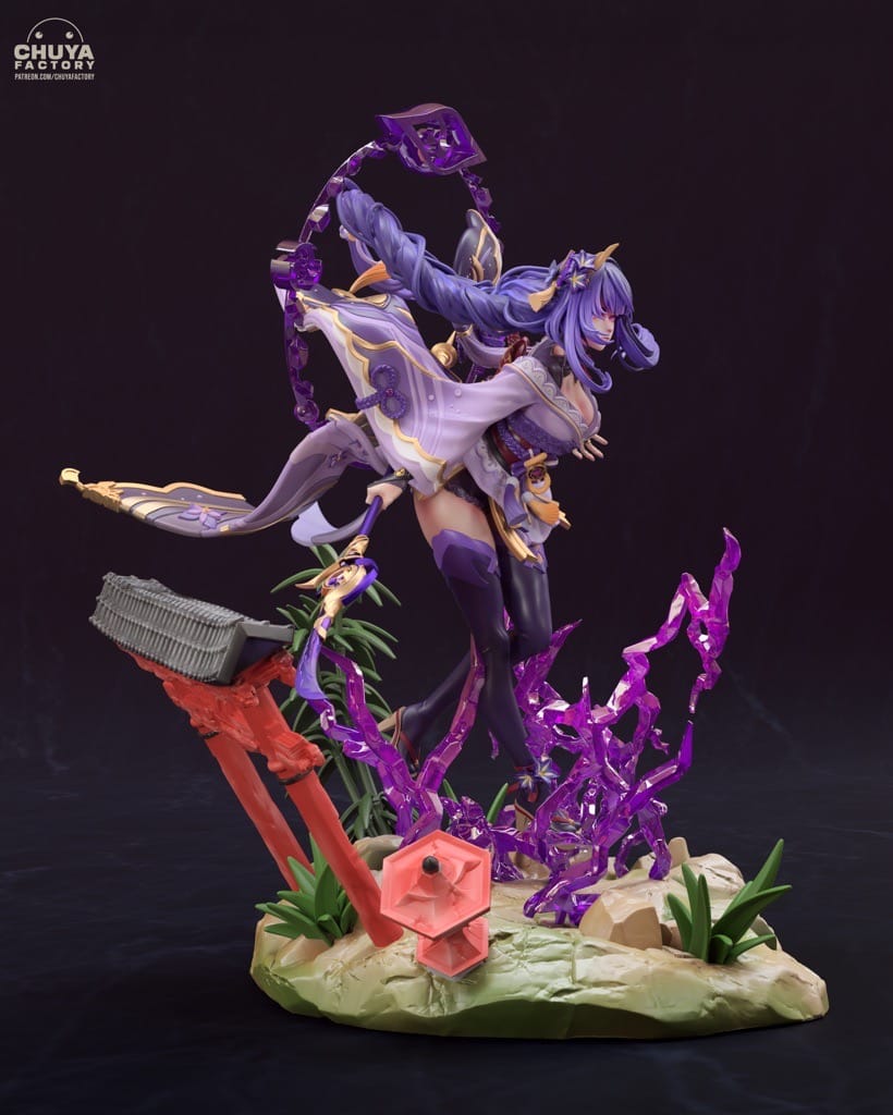 P站图纸印象馆 Chuya Factory 原神 雷电将军 Chuya Factory 原神 雷电将军