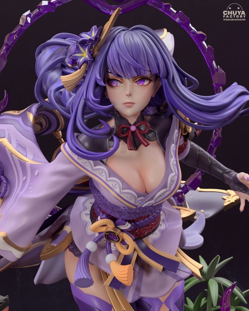 P站图纸印象馆 Chuya Factory 原神 雷电将军 Chuya Factory 原神 雷电将军