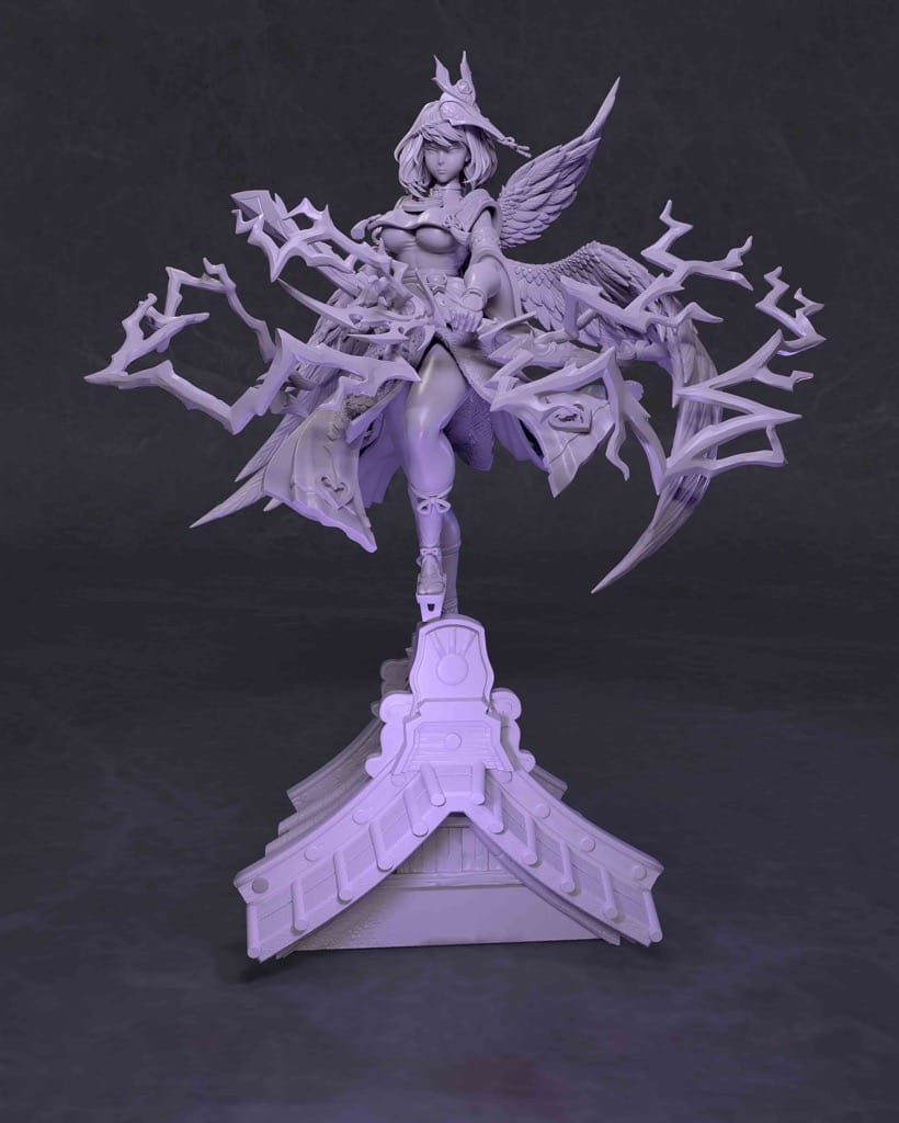 P站图纸印象馆 Chuya Factory 原神 九条裟罗 Chuya Factory 原神 九条裟罗