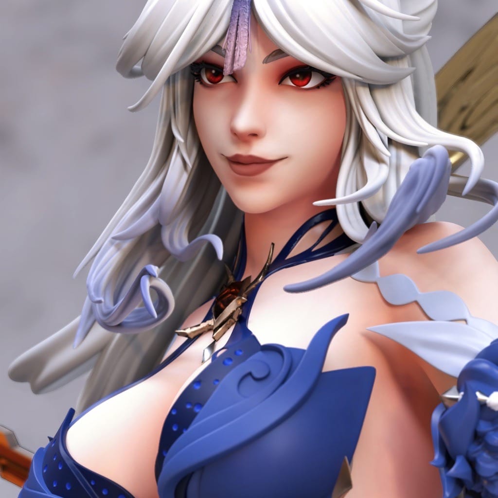 P站图纸印象馆 Chuya Factory 原神 凝光 Chuya Factory 原神 凝光