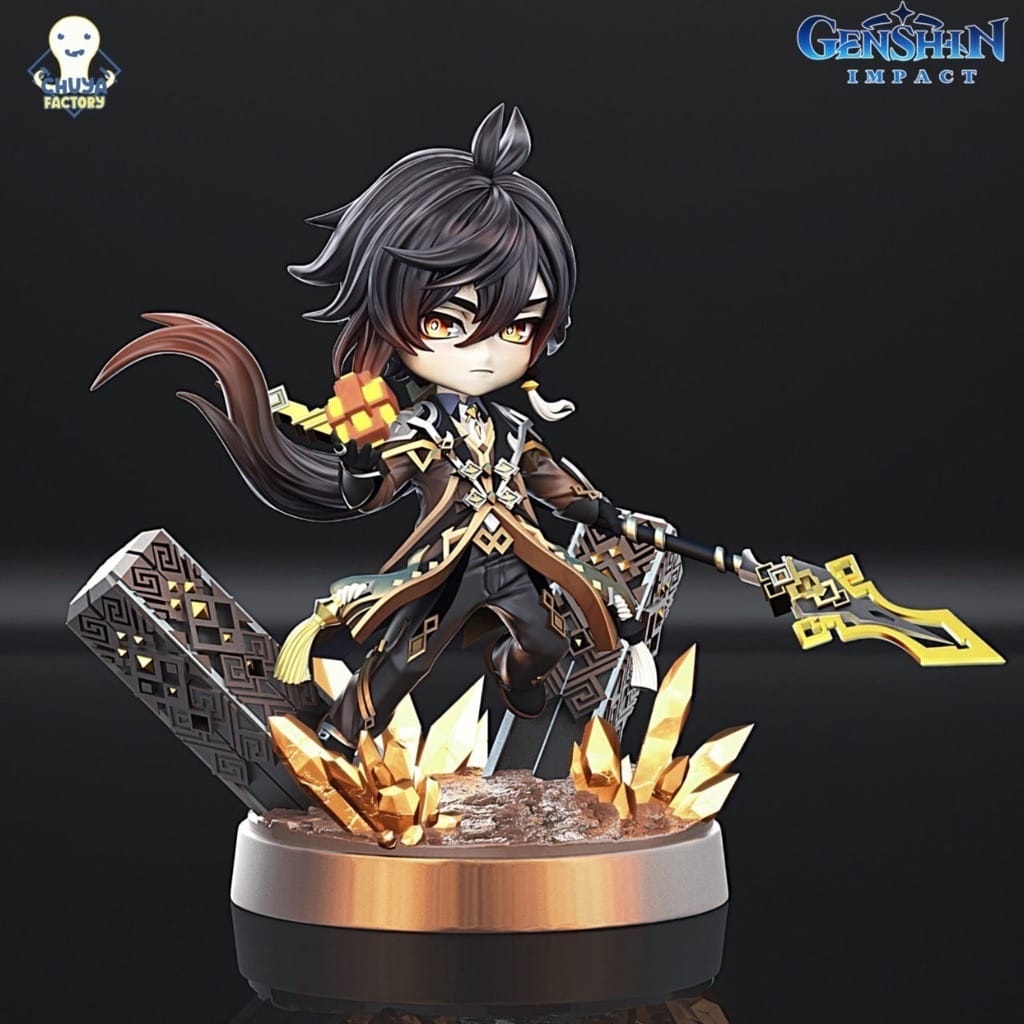 P站图纸印象馆 Chuya Factory 原神 钟离 Chuya Factory 原神 钟离