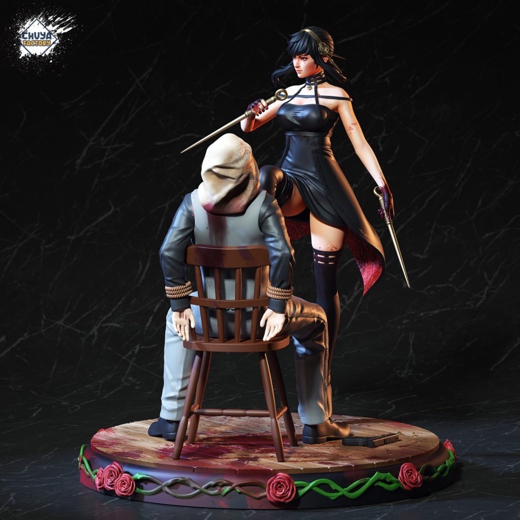 P站图纸印象馆 Chuya Factory 间谍过家家 约尔·福杰 Chuya Factory 间谍过家家 约尔·福杰