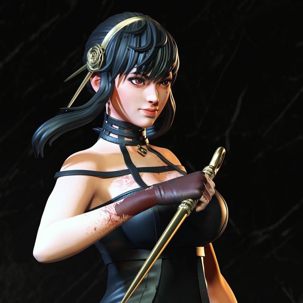 P站图纸印象馆 Chuya Factory 间谍过家家 约尔·福杰 Chuya Factory 间谍过家家 约尔·福杰