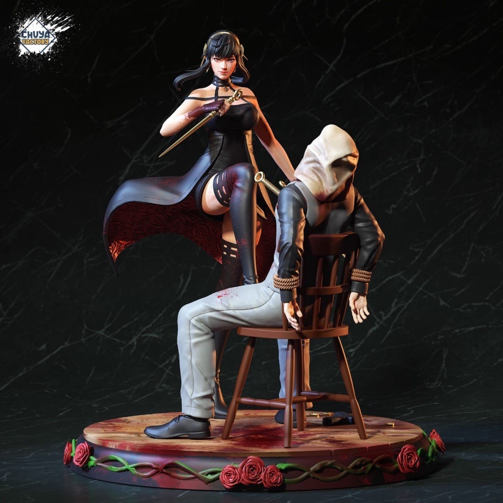 P站图纸印象馆 Chuya Factory 间谍过家家 约尔·福杰 Chuya Factory 间谍过家家 约尔·福杰