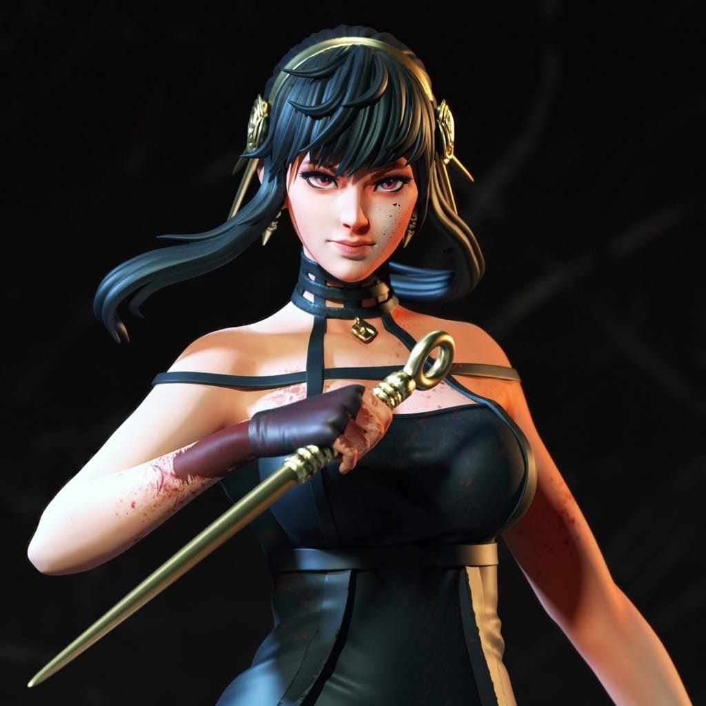 P站图纸印象馆 Chuya Factory 间谍过家家 约尔·福杰 Chuya Factory 间谍过家家 约尔·福杰