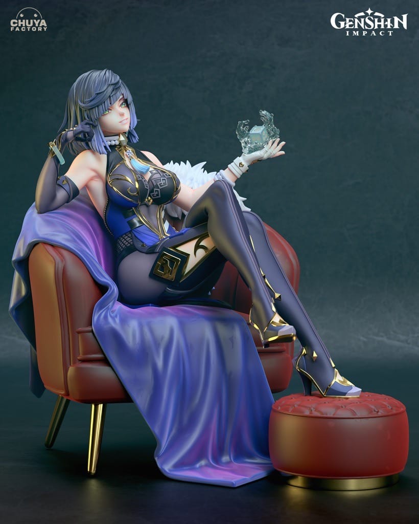 P站图纸印象馆 Chuya Factory 原神 夜兰 Chuya Factory 原神 夜兰