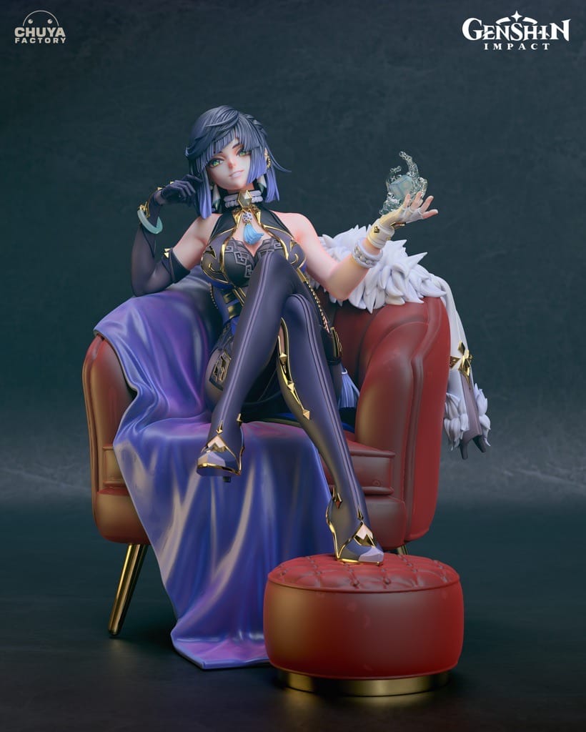 P站图纸印象馆 Chuya Factory 原神 夜兰 Chuya Factory 原神 夜兰