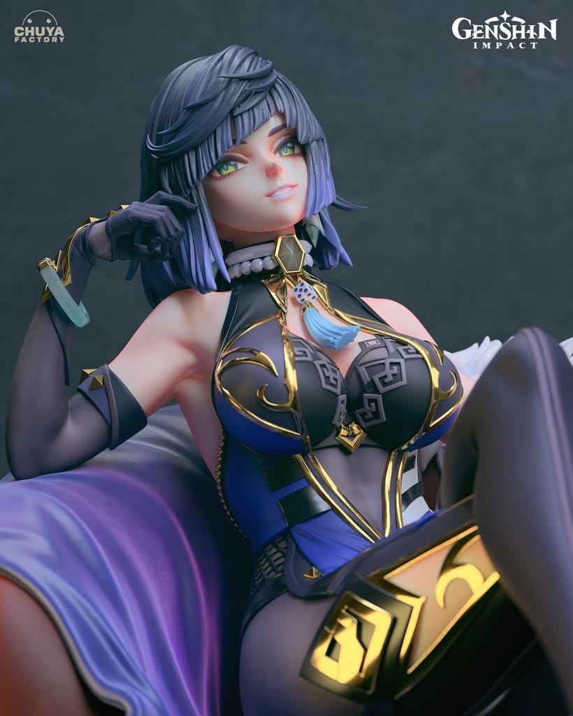 P站图纸印象馆 Chuya Factory 原神 夜兰 Chuya Factory 原神 夜兰