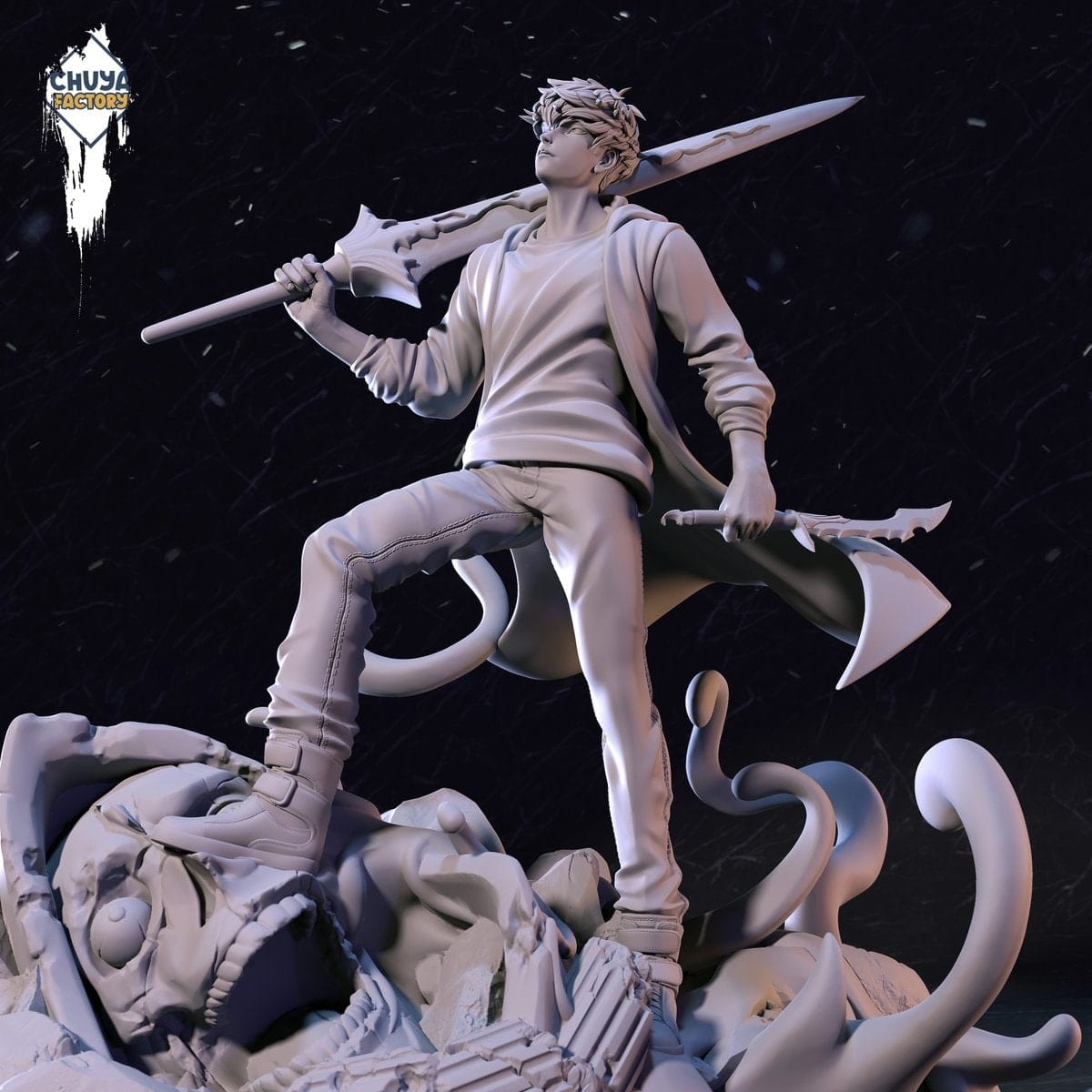 P站图纸印象馆 Chuya Factory 我独自升级 暗影君王 Chuya Factory 我独自升级 暗影君王