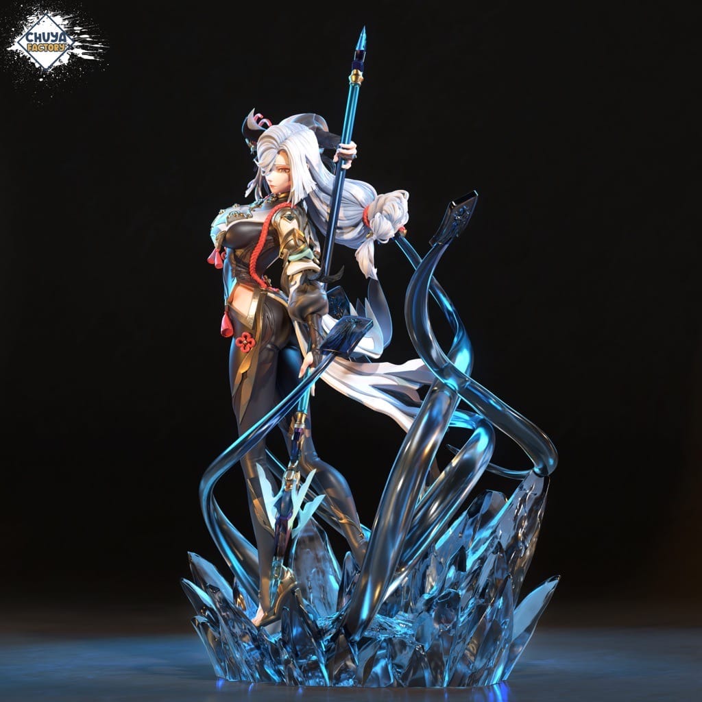 P站图纸印象馆 Chuya Factory 原神 申鹤 Chuya Factory 原神 申鹤