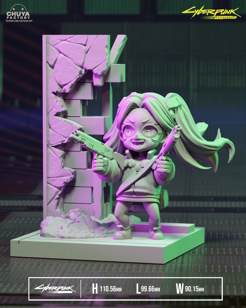 P站图纸印象馆 Chuya Factory 边缘行者 丽贝卡 Chuya Factory 边缘行者 丽贝卡