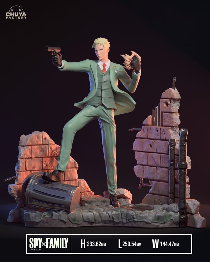 P站图纸印象馆 Chuya Factory 间谍过家家 劳埃德·福杰 Chuya Factory 间谍过家家 劳埃德·福杰