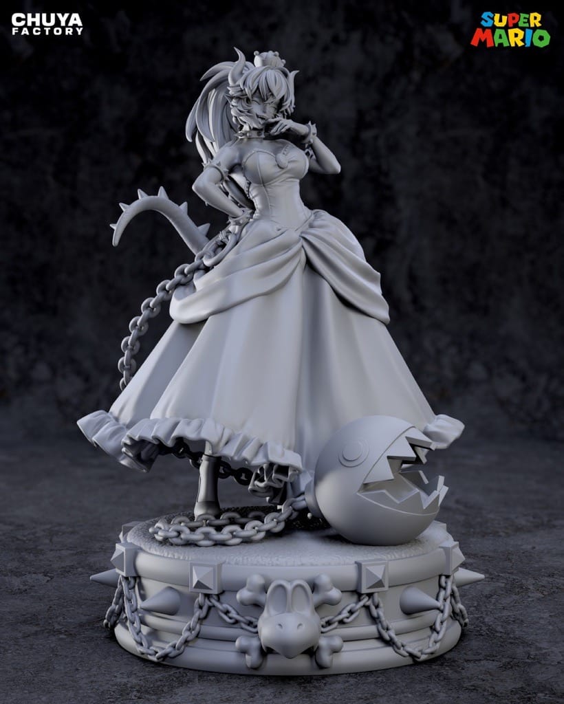 P站图纸印象馆 Chuya Factory 超级马里奥 库巴公主 Chuya Factory 超级马里奥 库巴公主