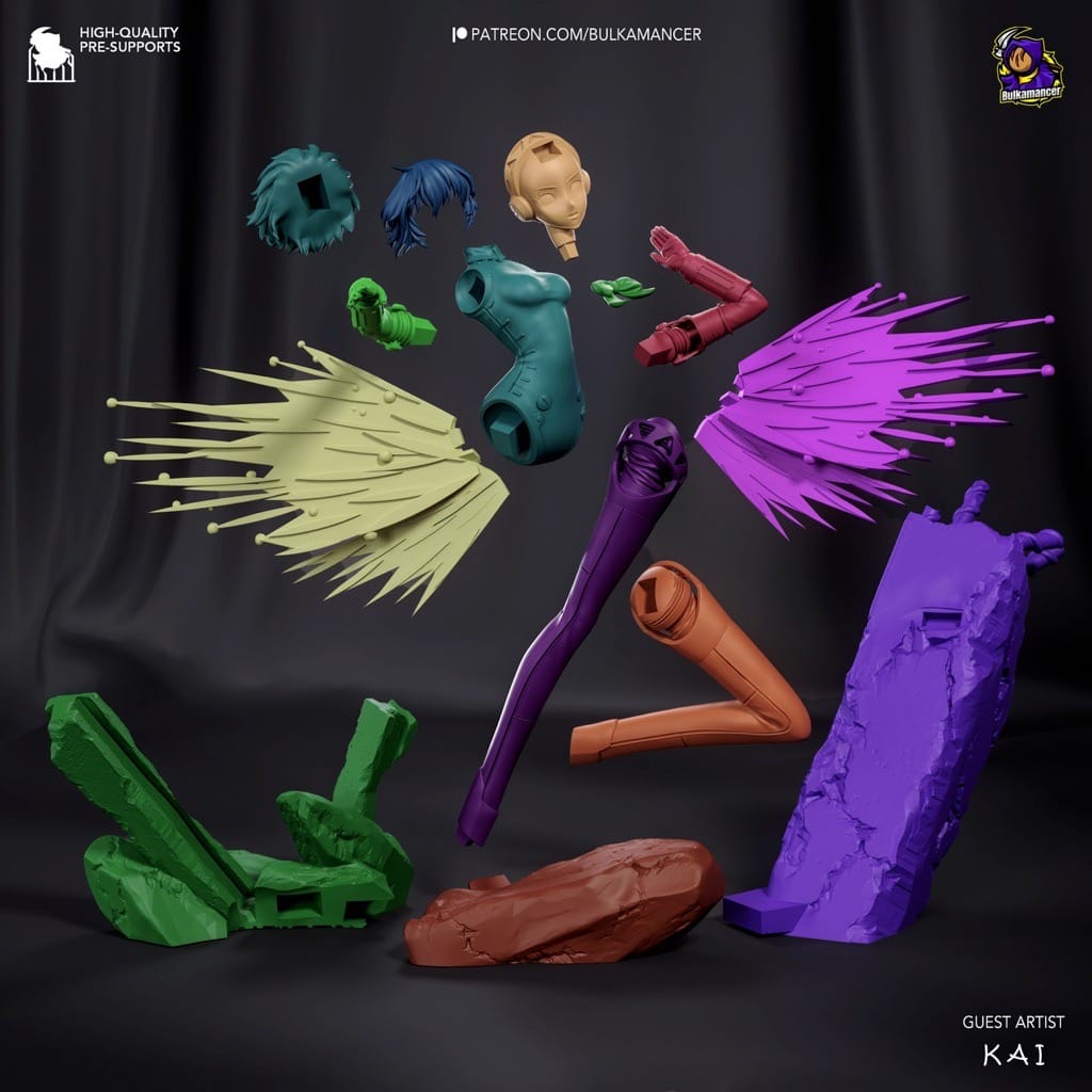 P站图纸印象馆 Bulkamancer 女神异闻录 艾吉斯 Bulkamancer 女神异闻录 艾吉斯