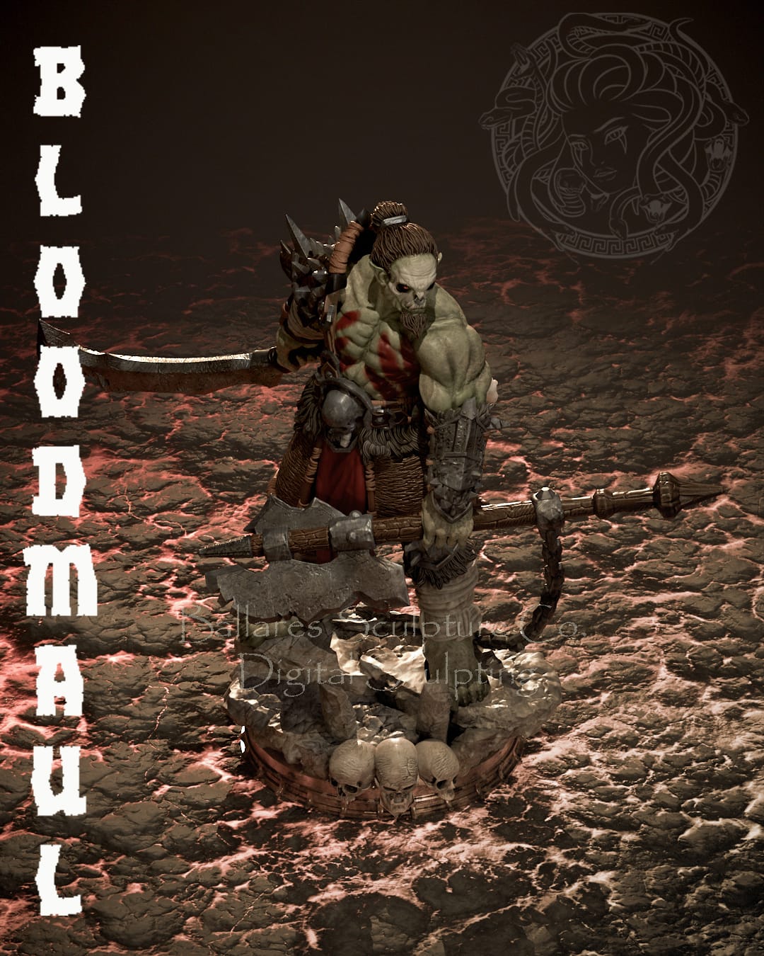 P站图纸印象馆 Geek MB 兽人战士 博德莫尔 Geek MB 兽人战士 博德莫尔