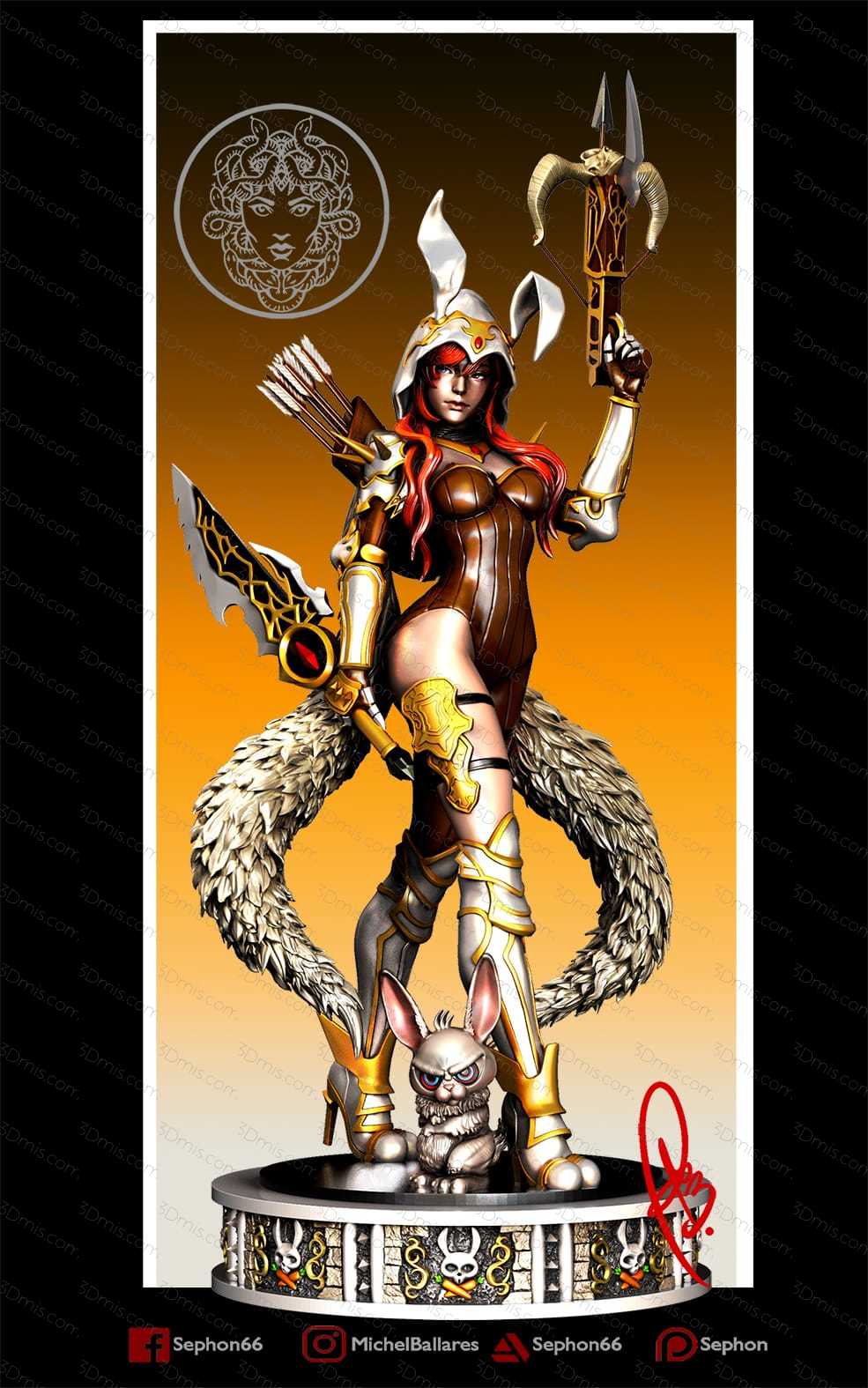 P站图纸印象馆 Geek MB 愤怒的小兔子 塞芙 Geek MB 愤怒的小兔子 塞芙