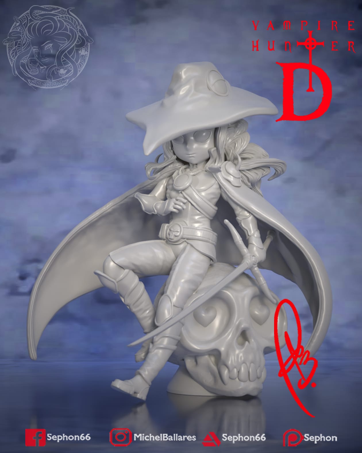 P站图纸印象馆 Geek MB 吸血鬼猎人 Geek MB 吸血鬼猎人