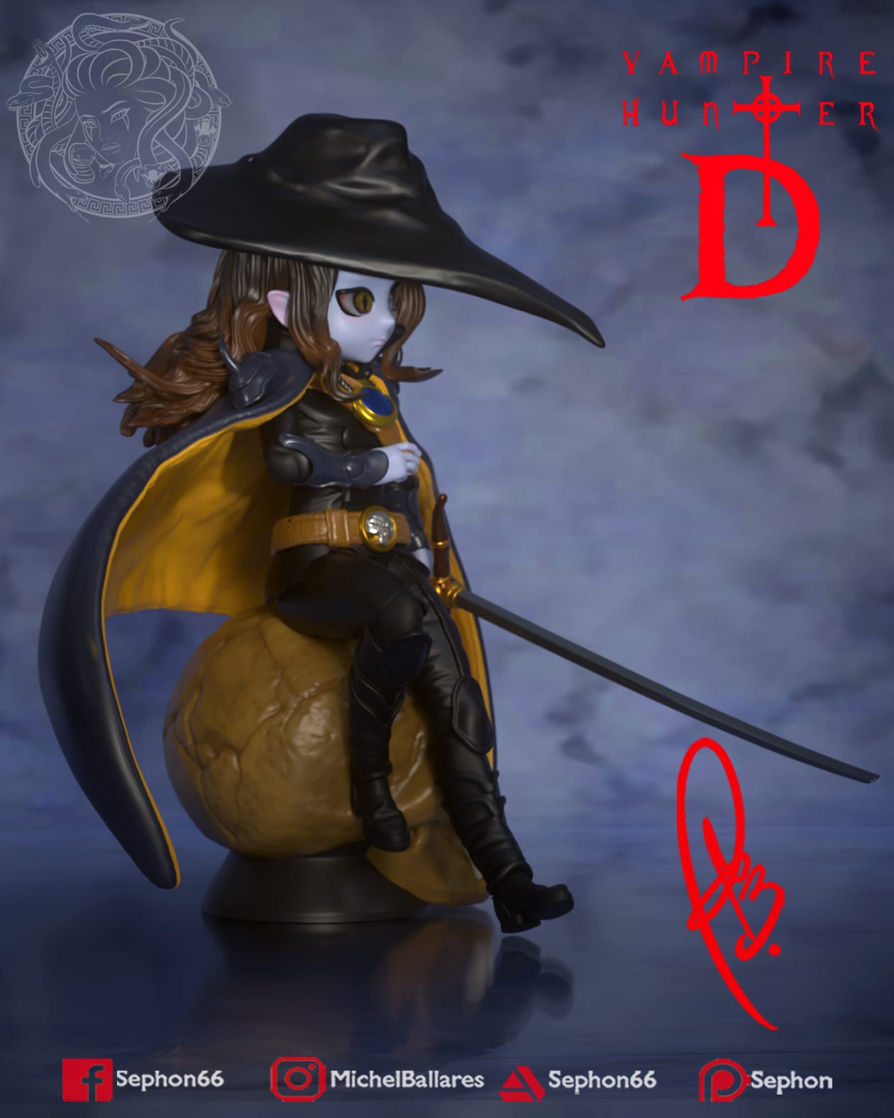 P站图纸印象馆 Geek MB 吸血鬼猎人 Geek MB 吸血鬼猎人