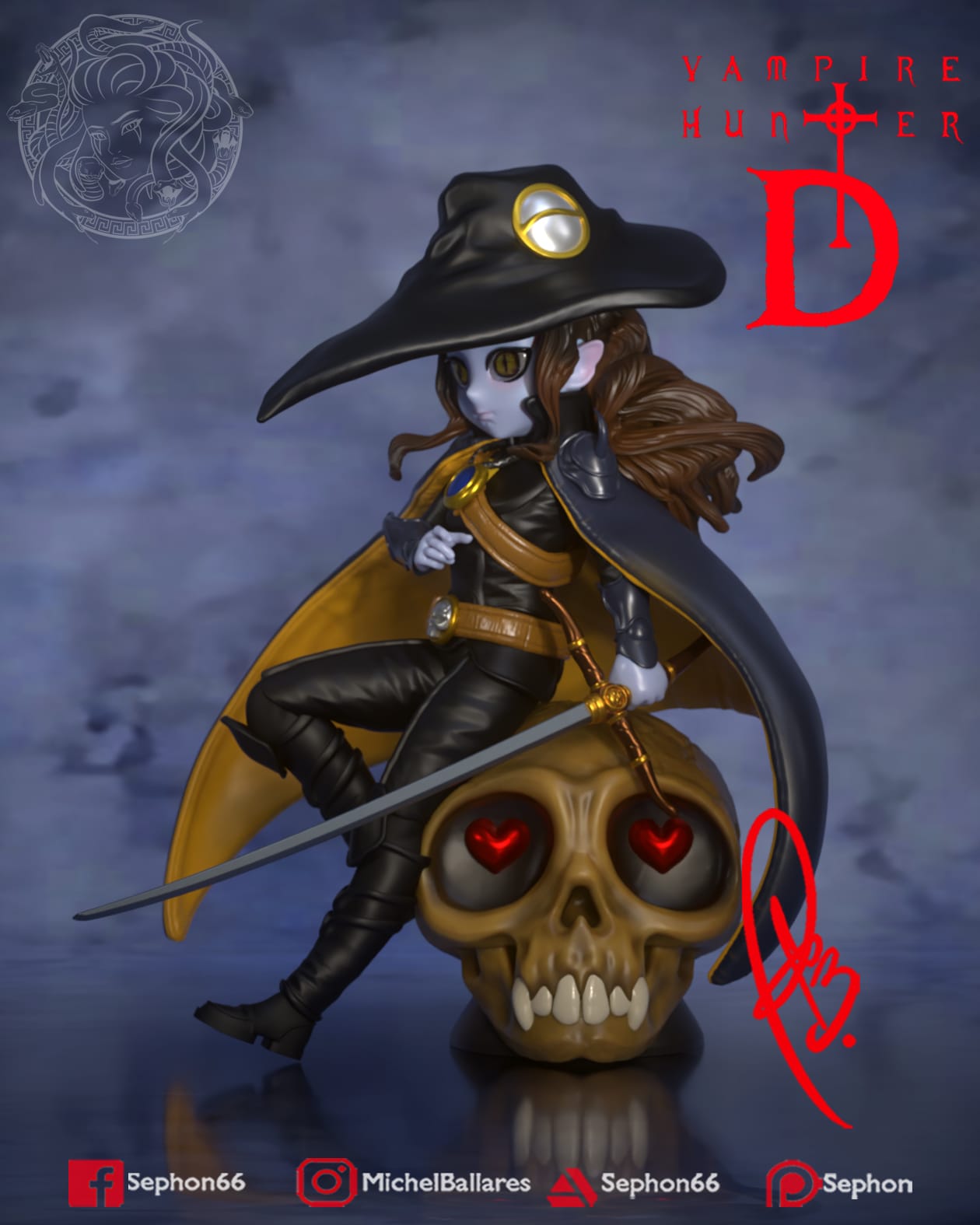 P站图纸印象馆 Geek MB 吸血鬼猎人 Geek MB 吸血鬼猎人