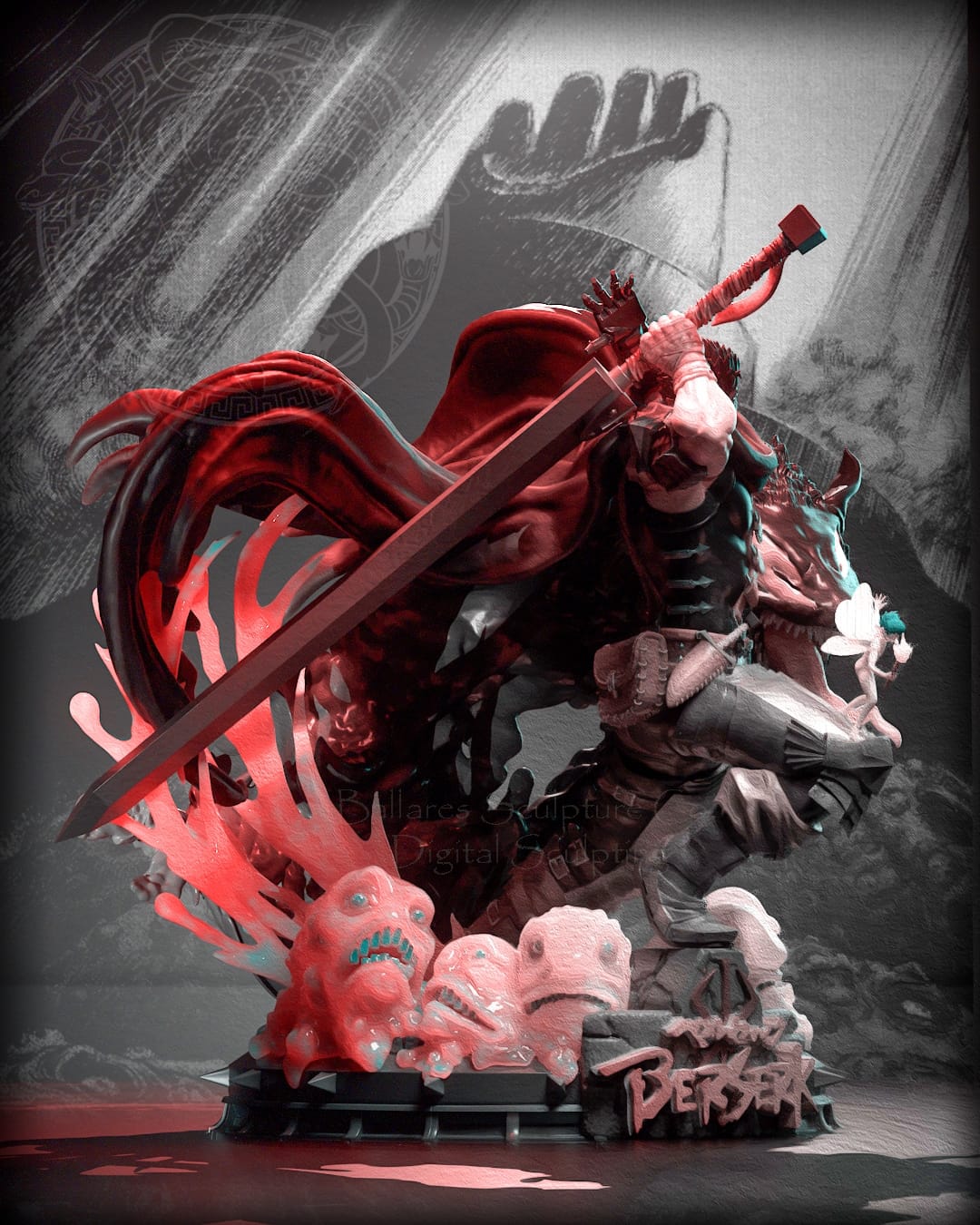 P站图纸印象馆 Geek MB 剑风传奇 格斯 Geek MB 剑风传奇 格斯